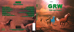 CD album cover and back cover for band "GRW"